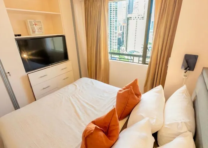 Cozy & Serene 1br With Skyline View Near Greenbelt Appartement Manille