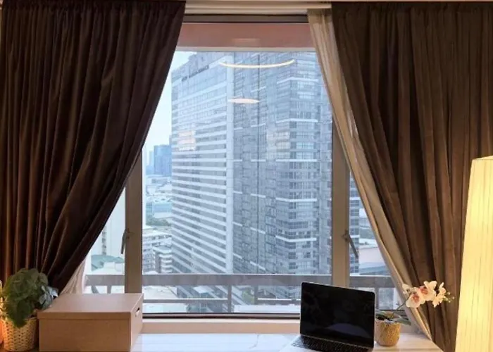 Cozy & Serene 1br With Skyline View Near Greenbelt Appartement Manille